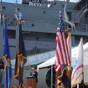 Description: El Cerrito Mayor Bill Jones was one of the speakers at the dedication of a Blue Star Marker by the El Cerrito Garden Club, in cooperation with the Richmond Museum of History, at the SS Red Oak Victory in Richmond, Memorial Day, May 28, 2012.